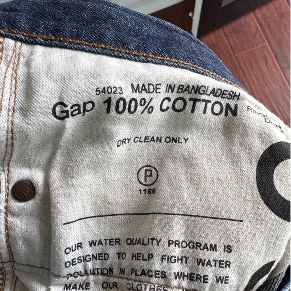 GAP 1969 33 x 30 Straight Leg Selvedge Denim Pants - Picture 5 of 9